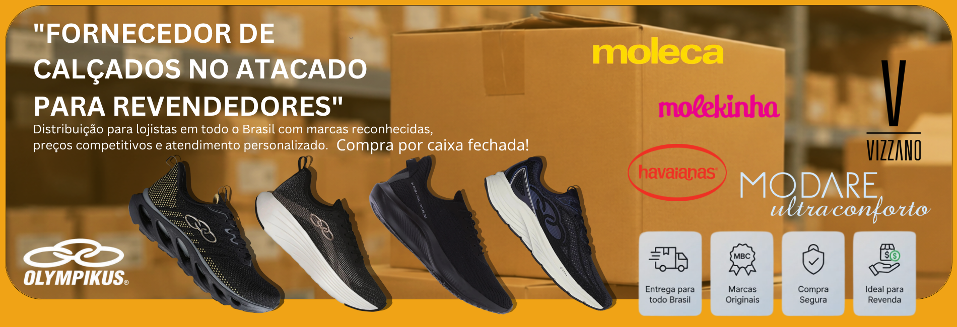 COMPRE CAIXA FECHADA