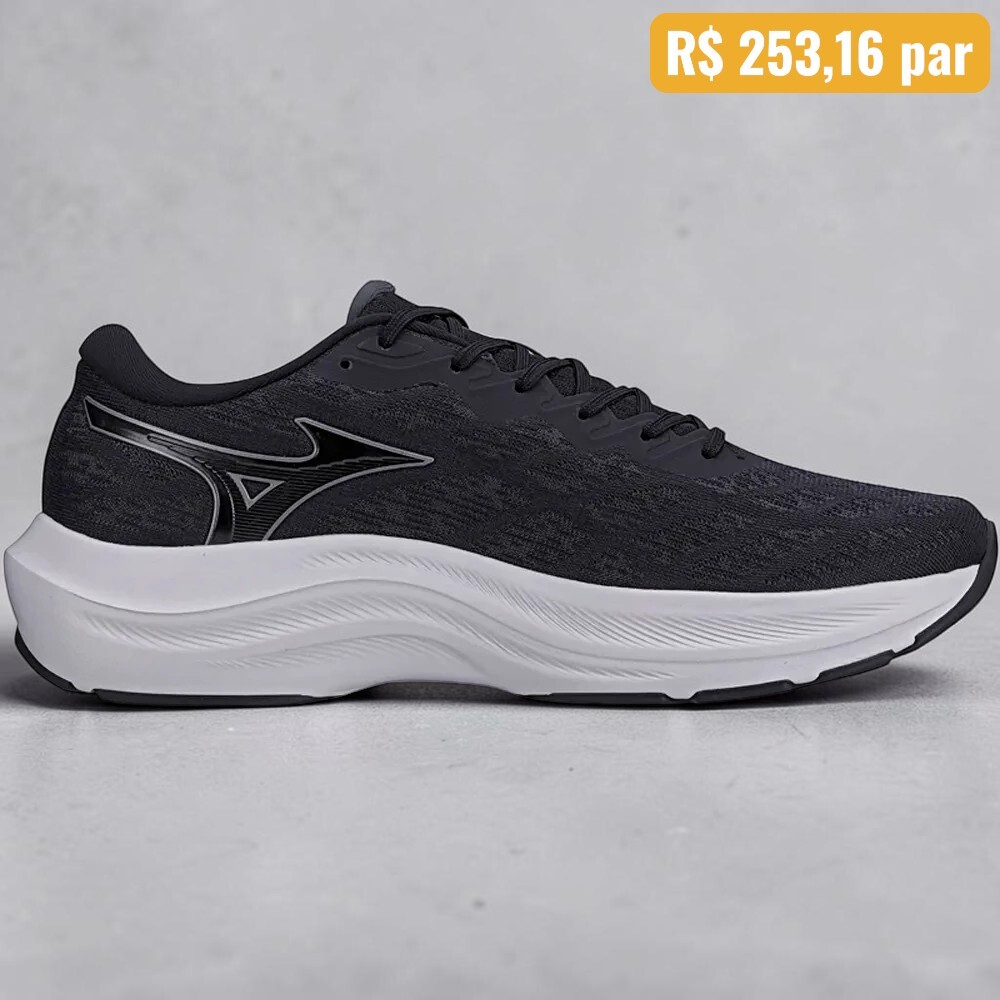 Tênis Mizuno Enigma Preto - Caixa com 12 pares - Atacado 1