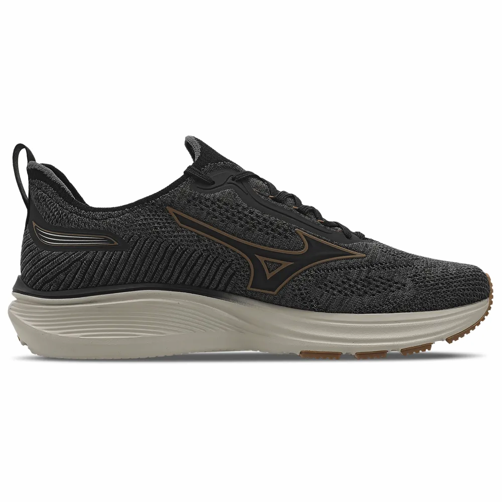 Tênis Mizuno Cool Ride 3 Caixa C/6 (38-43) Cor-Preto/Cinza Mescla 1