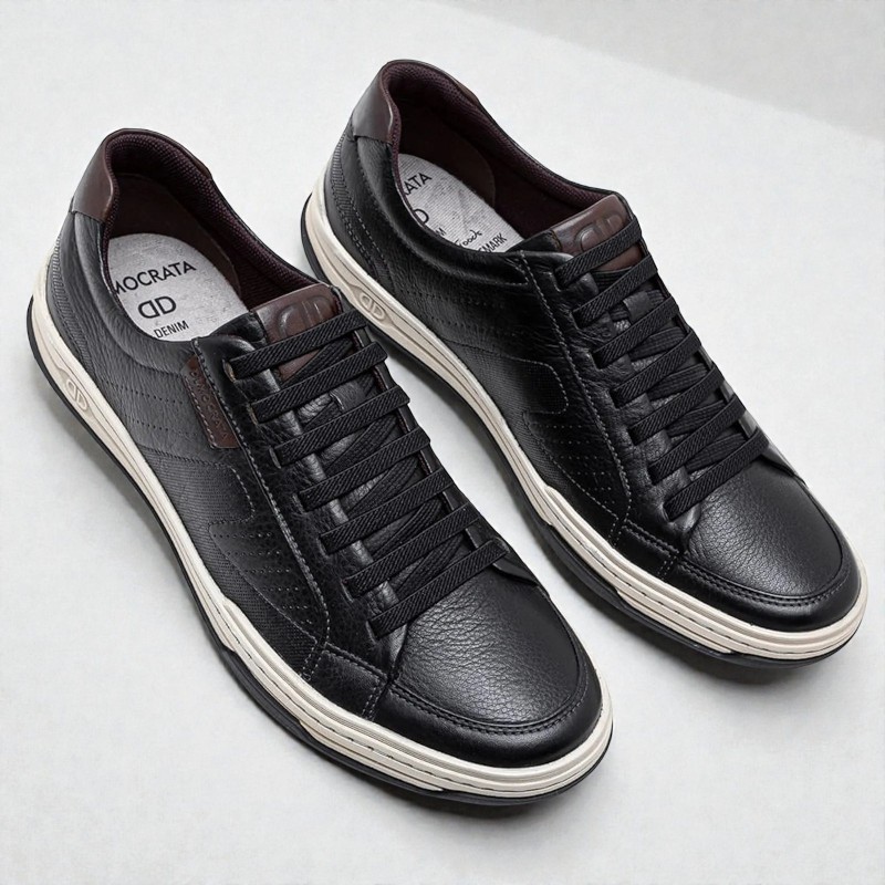 151401-001 Denim Jay 38/43 Tênis Masculino Democrata Prero - Caixa com 12 pares - Atacado 1