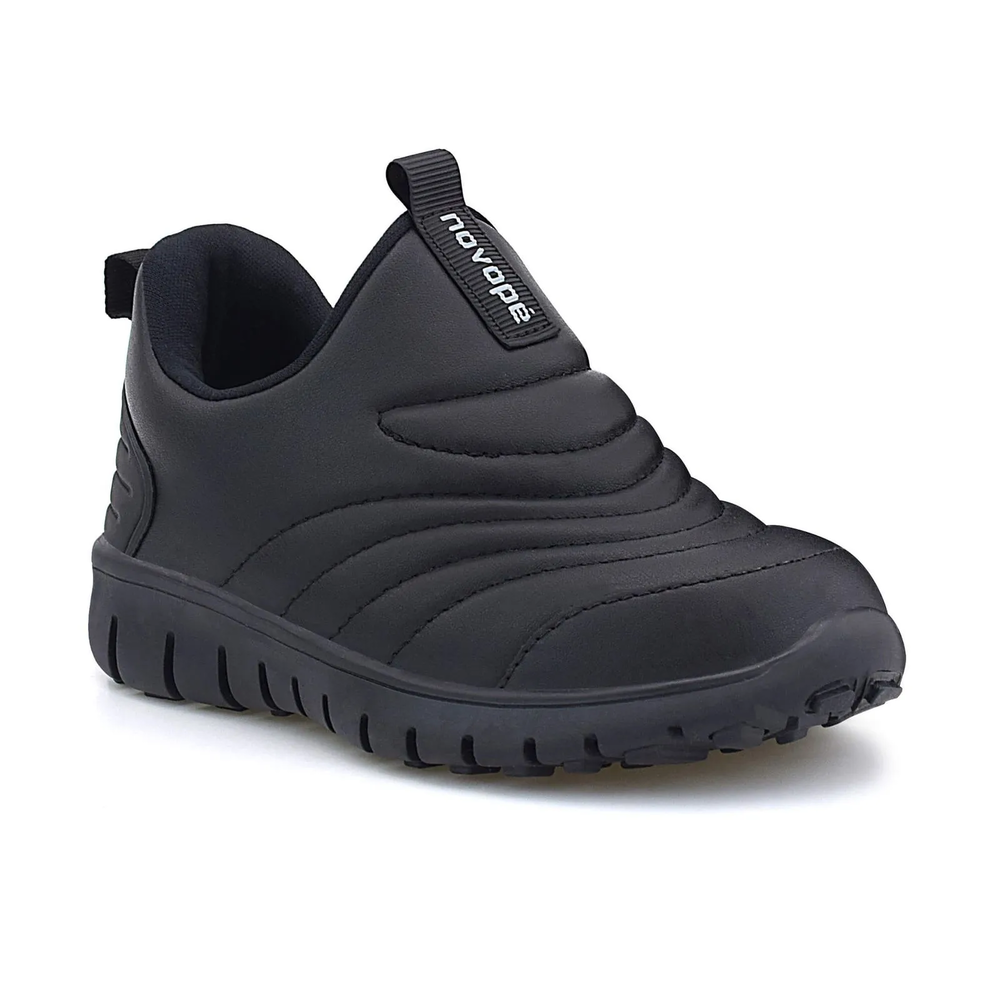 Tênis Infantil Novo Pé Caixa C/8 (29-35) Cor-Preto/Preto 1