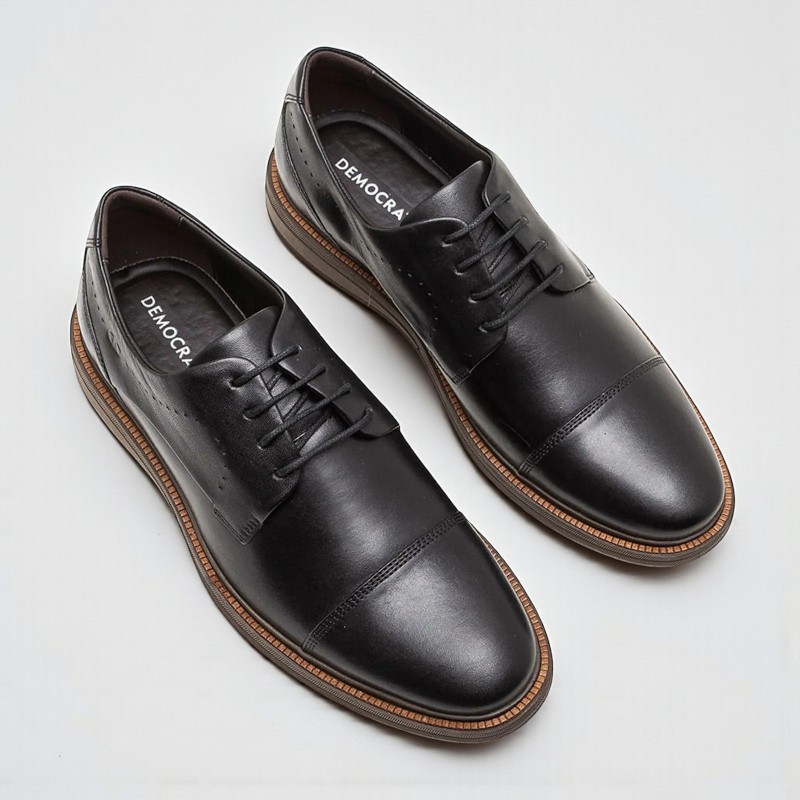 Sapato Masculino Democrata Metropolitan Preto 1
