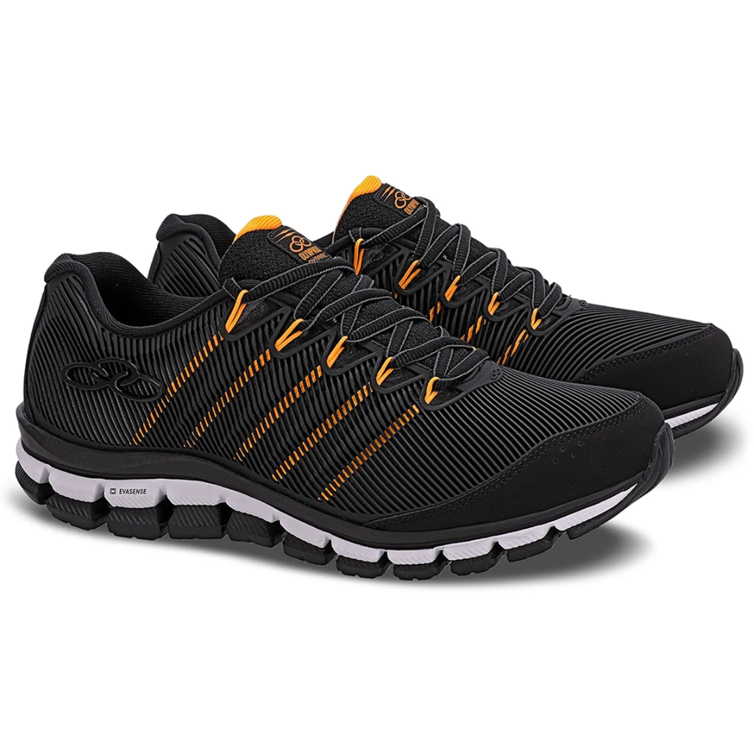 Tênis Olympikus Caixa C/6 (37-42) Dynamic Cor-Preto/Laranja 1