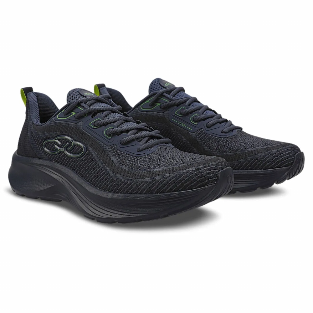 Tênis Masculino Olympikus Conex Marinho/Petróleo - Caixa com 6 pares - Atacado
