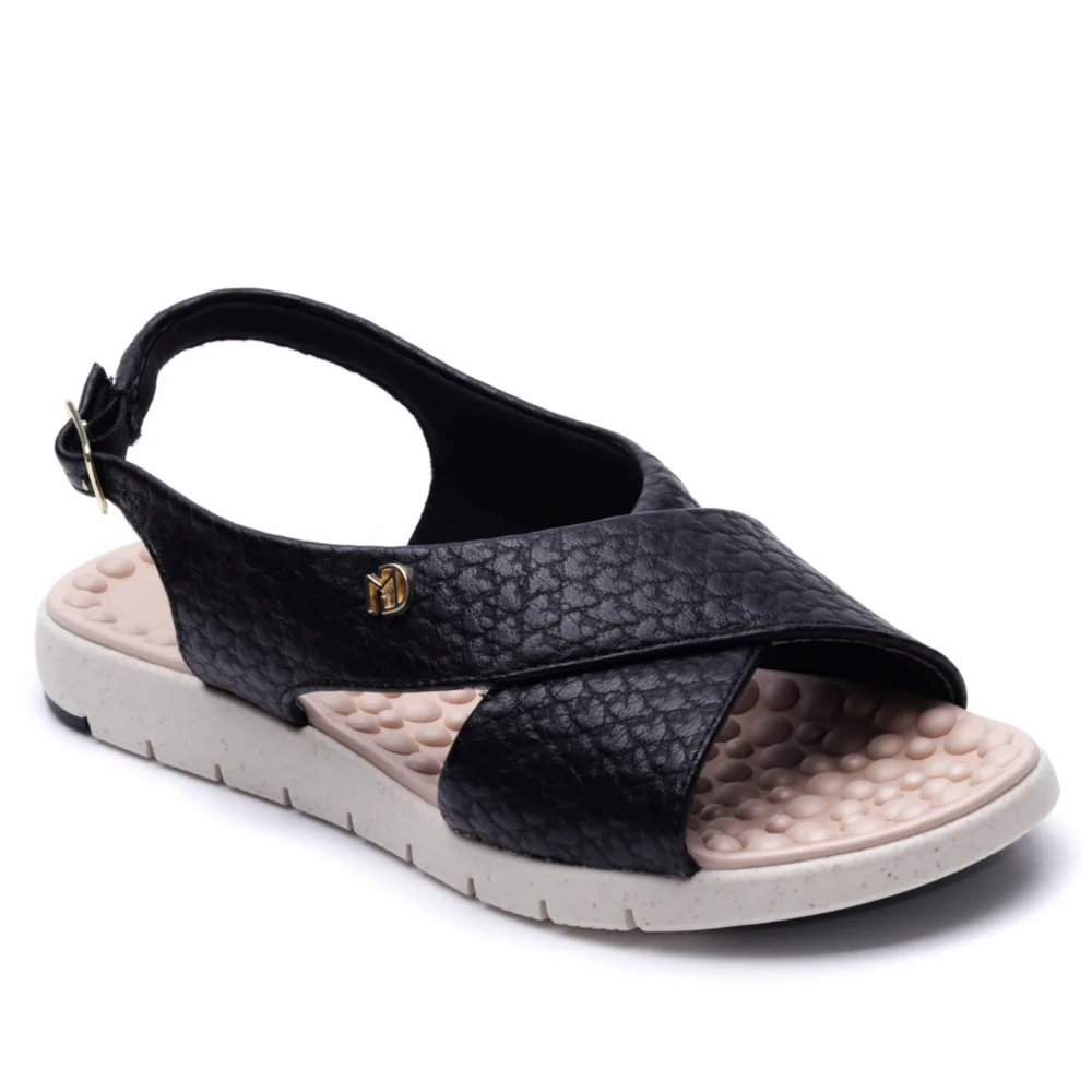 Sandália Modare Caixa C/12 (34-39) 7162.203 Preto 15745 1