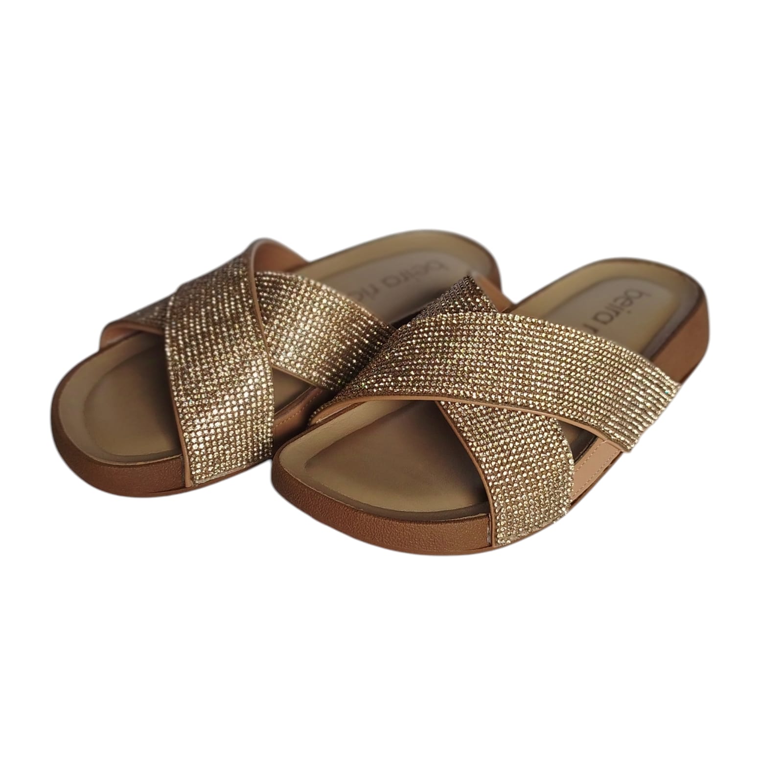 Sandália Feminina Birken Beira Rio Nude - Caixa com 8 pares - Atacado 1