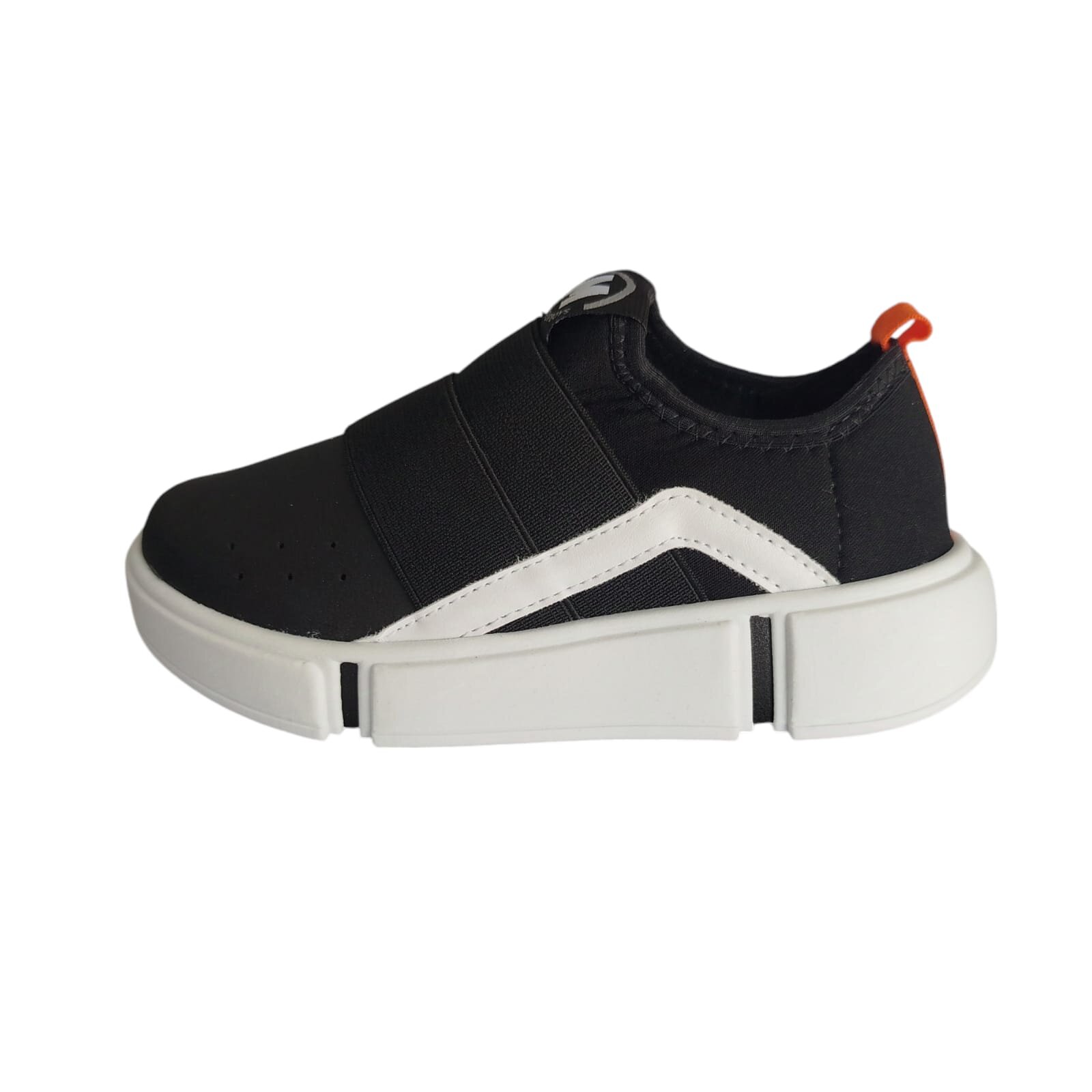 Tênis Molekinho Caixa C/12 (27-36) 2838.206 Preto/Preto 01/Branco 99 2