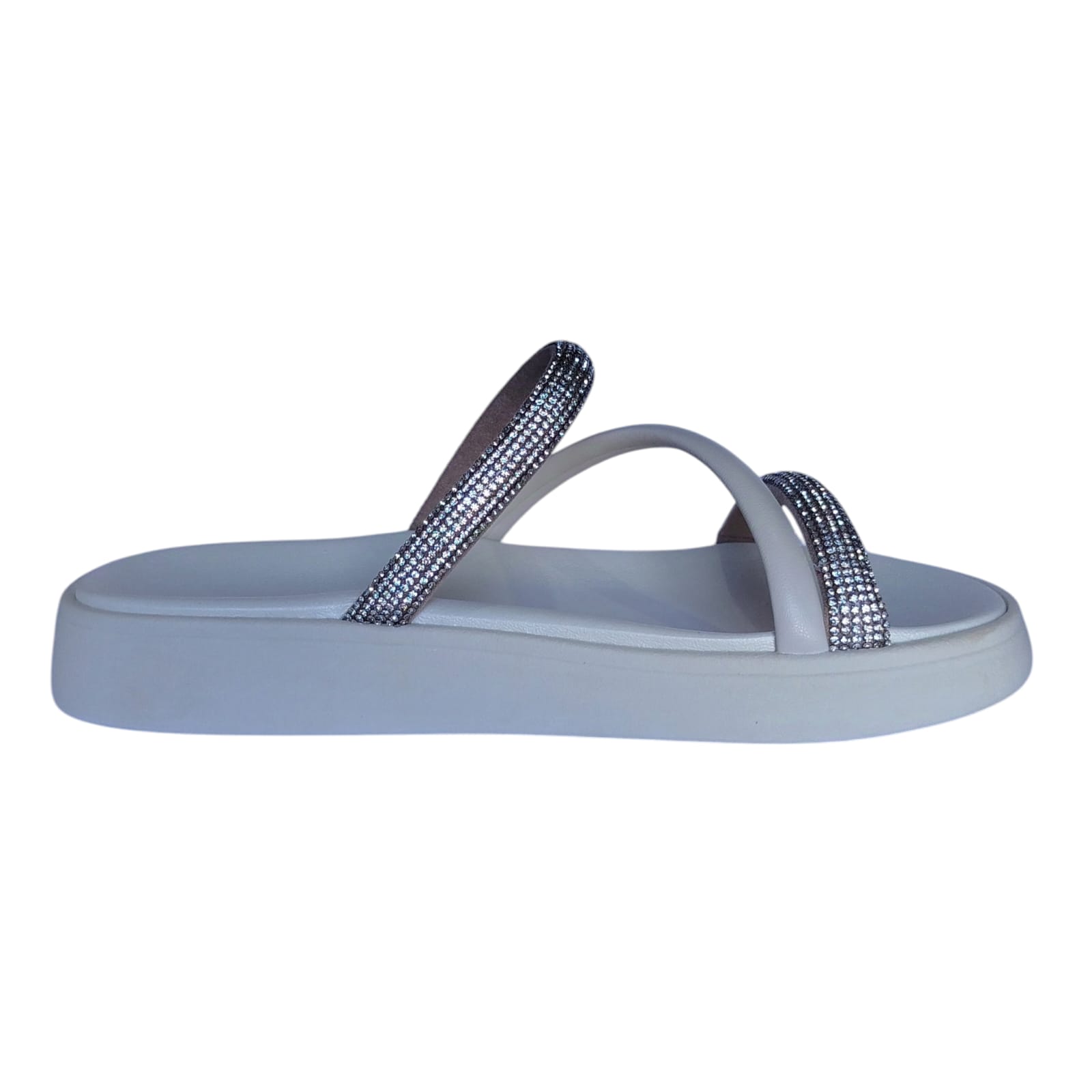 Sandália Moleca Caixa C/12 (34-39) 5469.121 Cricstal/Creme/Branco 92440 1