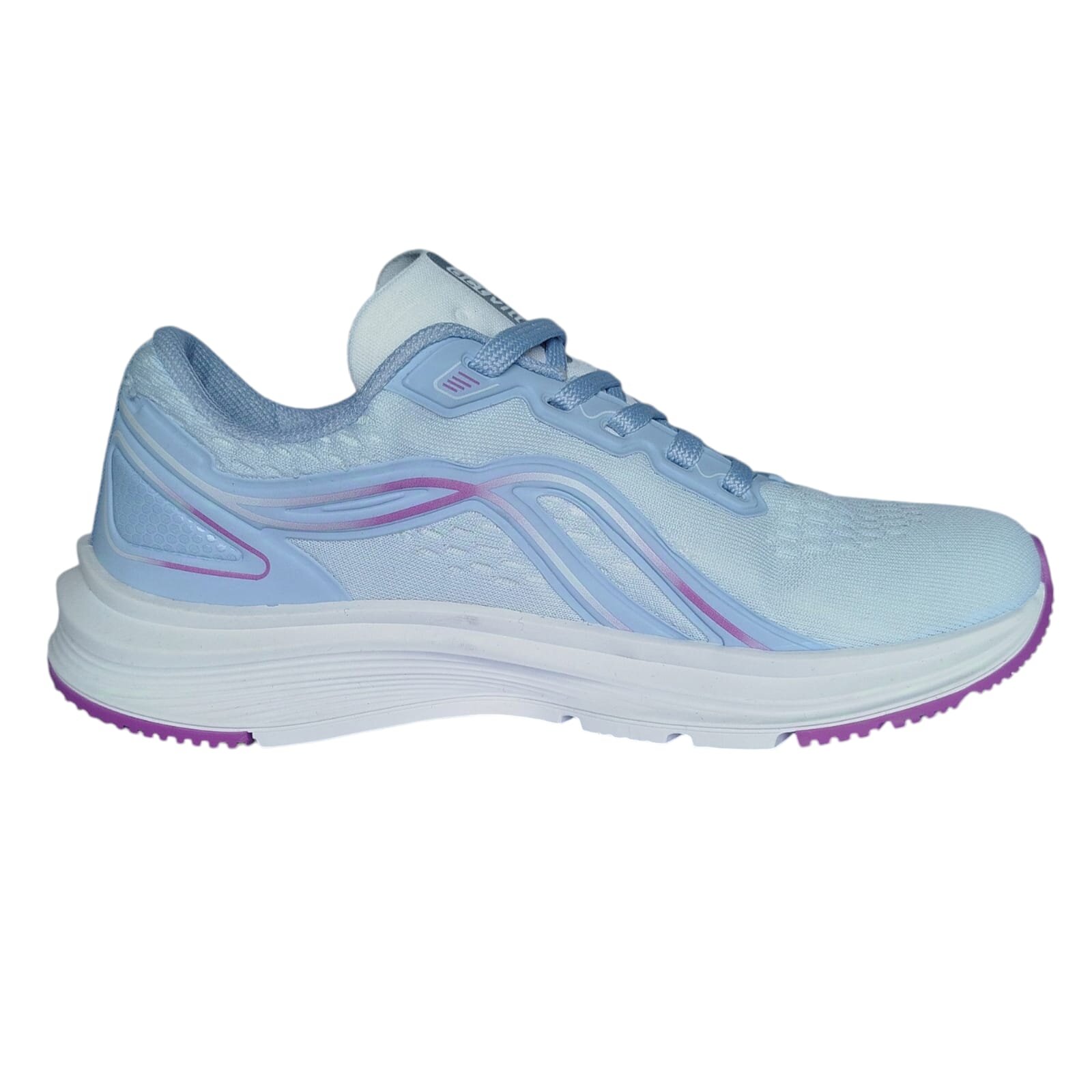 Tênis Actvitta Caixa C/12 (33-38) 4842.101 Branco/Violeta 98643 1
