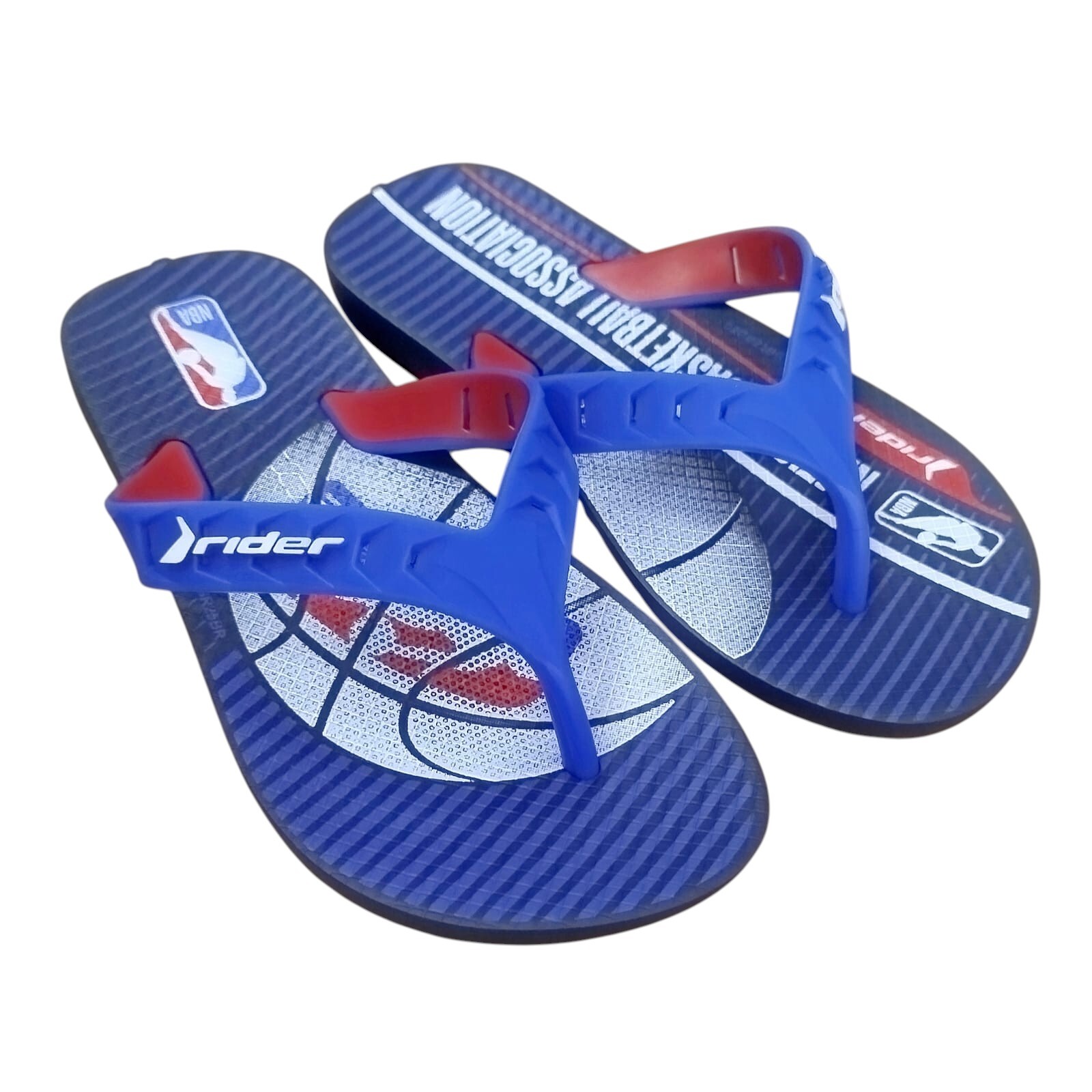 Chinelo Infantil Grendene kids Azul com Vermelho - Caixa com 12 pares - Atacado 2