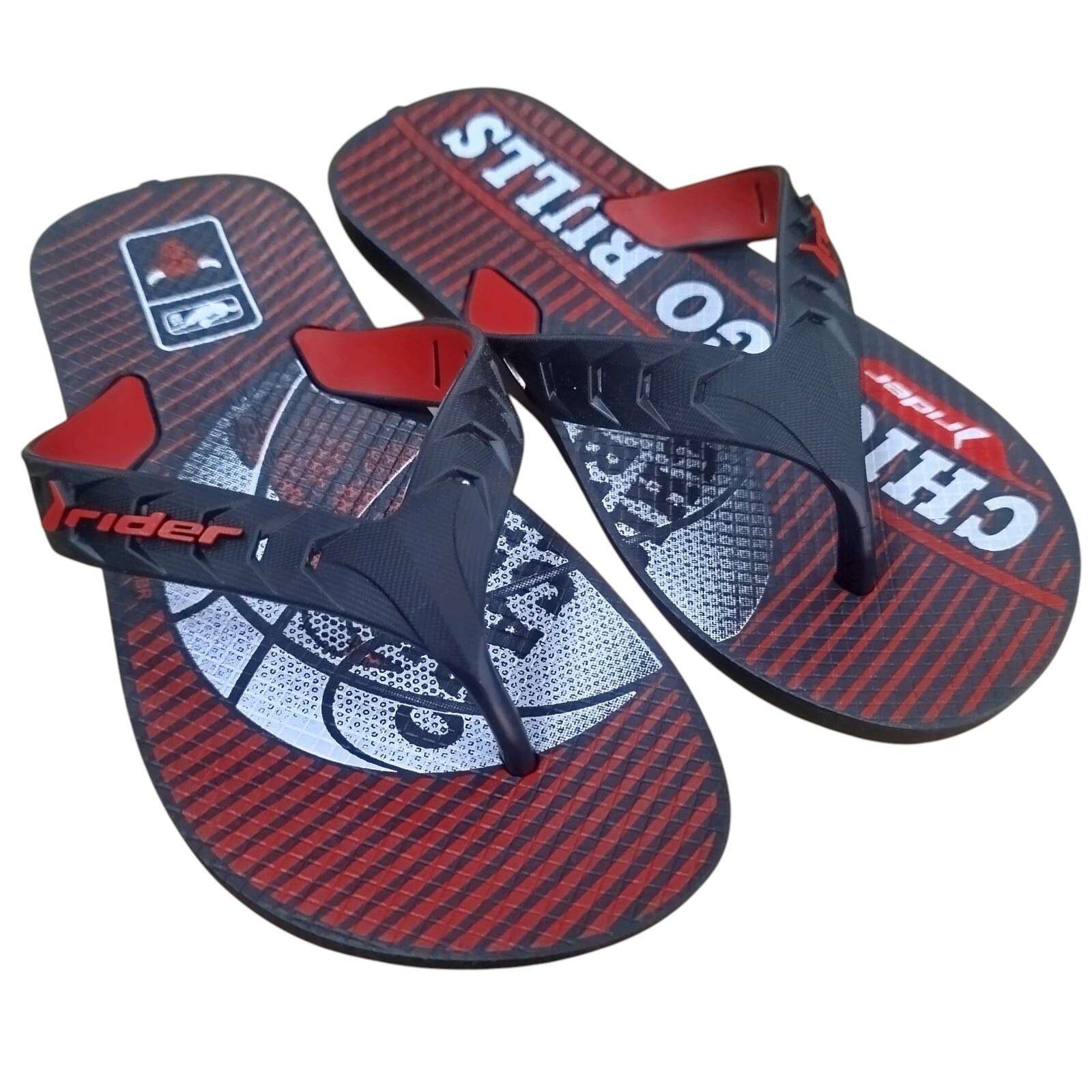 Chinelo Infantil Grendene kids Preto com Vermelho - Caixa com 12 pares - Atacado 2