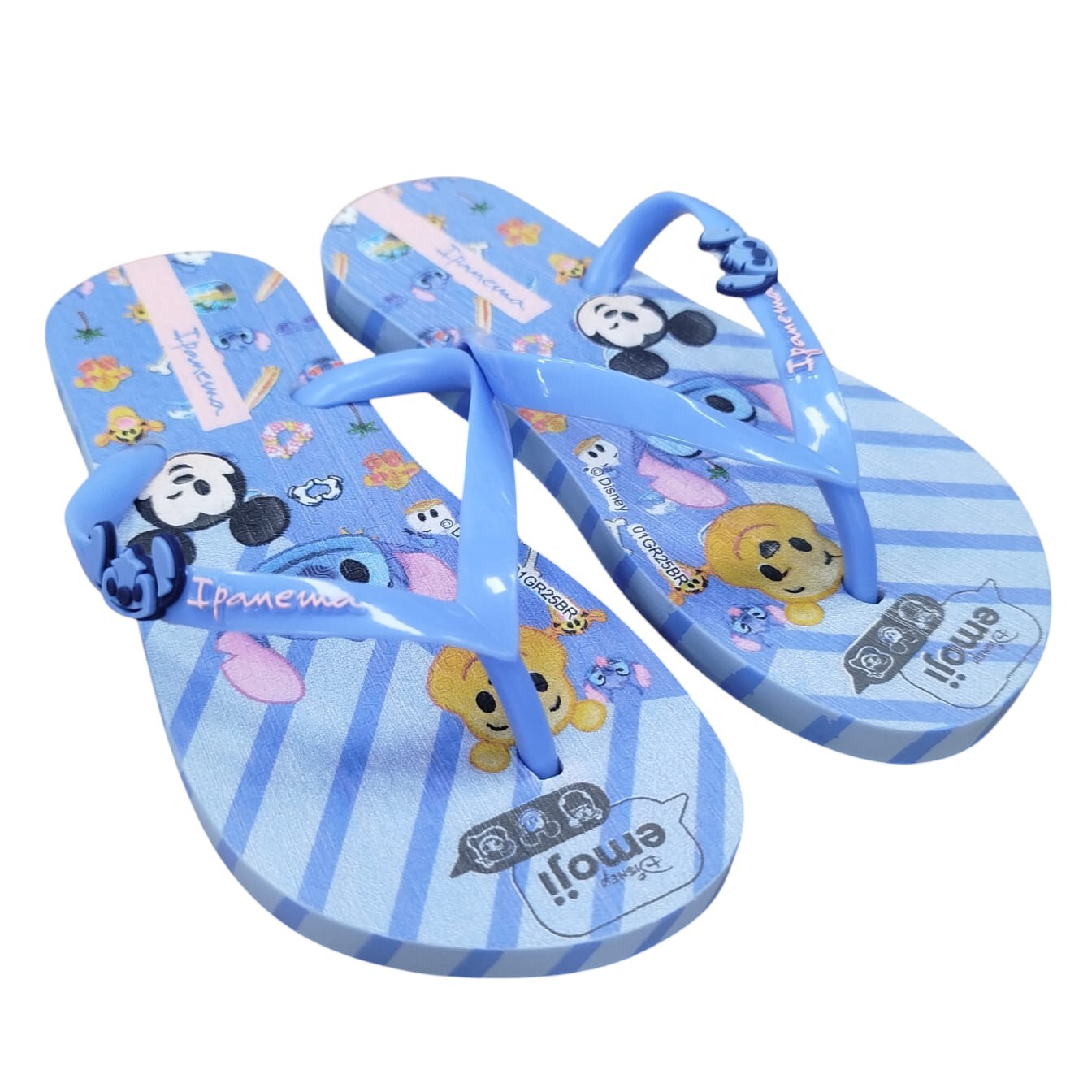 Chinelo Infantil Ipanema Azul com Rosa - Caixa com 12 pares - Atacado 2