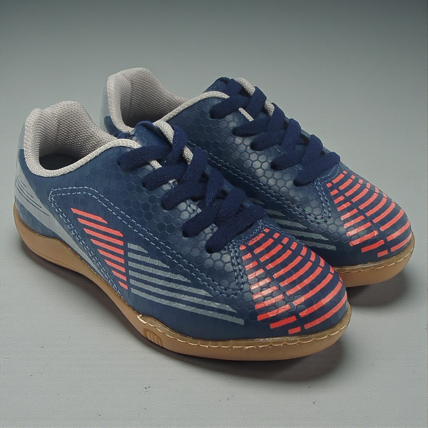 2808.332.13957.33300 27/36 Chuteira infantil Molekinho Marinho - Caixa com 12 pares - Atacado 1