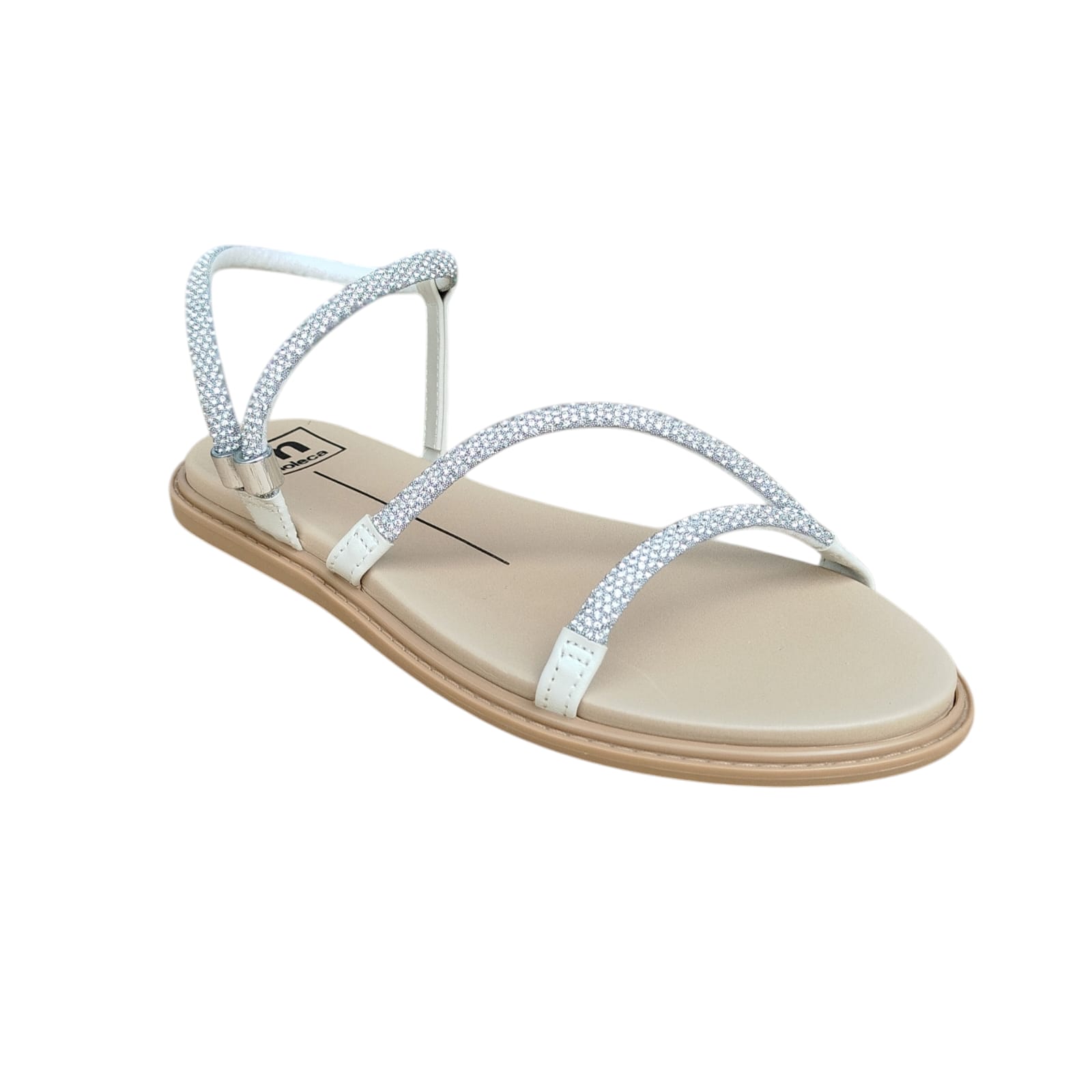 Sandália Moleca Caixa C/12 (34-39) Cor-93186 Cristal 1