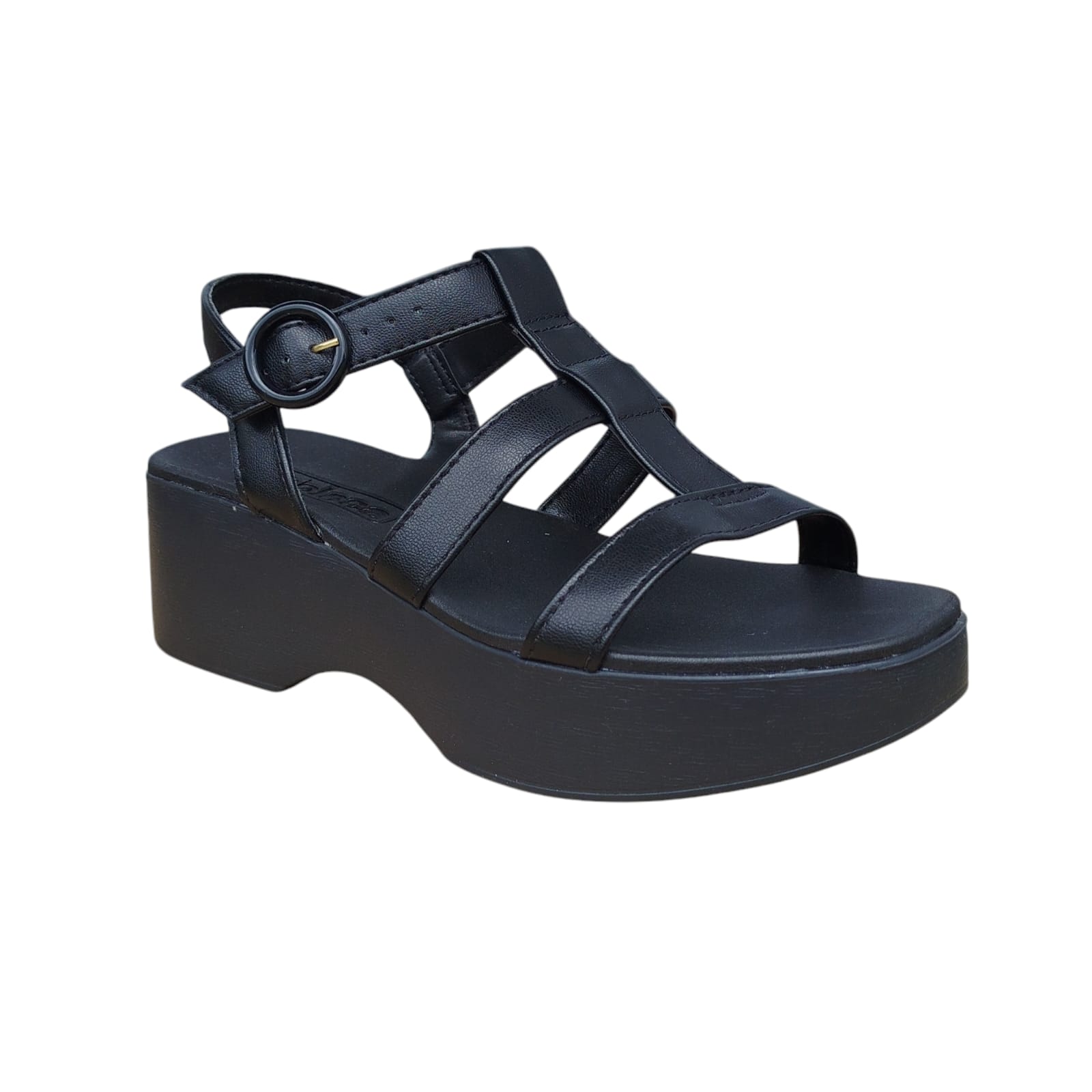 Sandália Moleca Caixa C/12 (34-39) Cor-15745 Preto 1