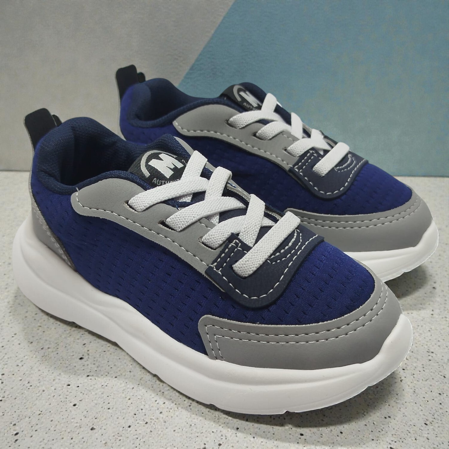 2641.107.30609.72436 21/26 Tênis Infantil Molekinho Marinho - Caixa com 8 pares - Atacado 1