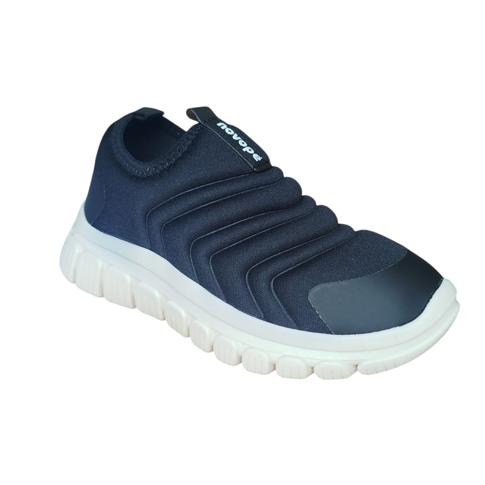 Tênis Infantil Novo Pé Caixa C/8 (21-27) Cor-Preto/Off White 1