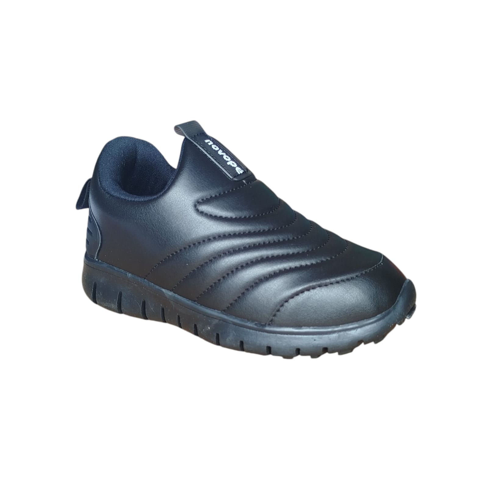 Tênis Infantil Novo Pé Caixa C/8 (29-35) Cor-Preto/Preto 1