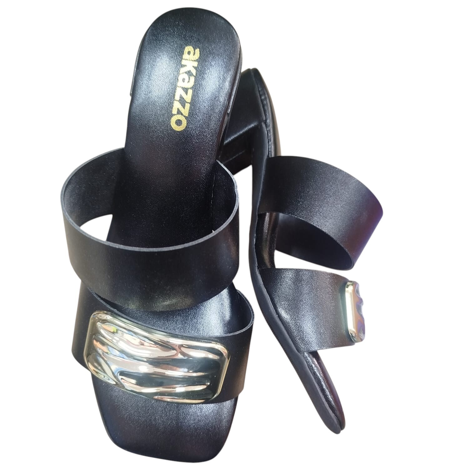 Sapato Feminina Akazzo Preto 202SE - Caixa com 12 pares - Atacado 1