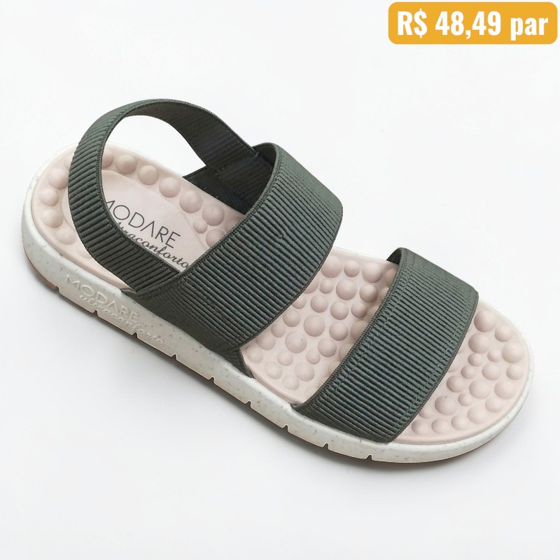 7162.206 Sandália Feminina Modare Olivia - Caixa com 12 pares - Atacado 1