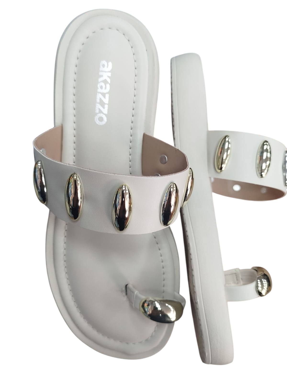 Sandália Feminina Papete Akazzo Braco 2906GE - Caixa com 12 pares - Atacado 1