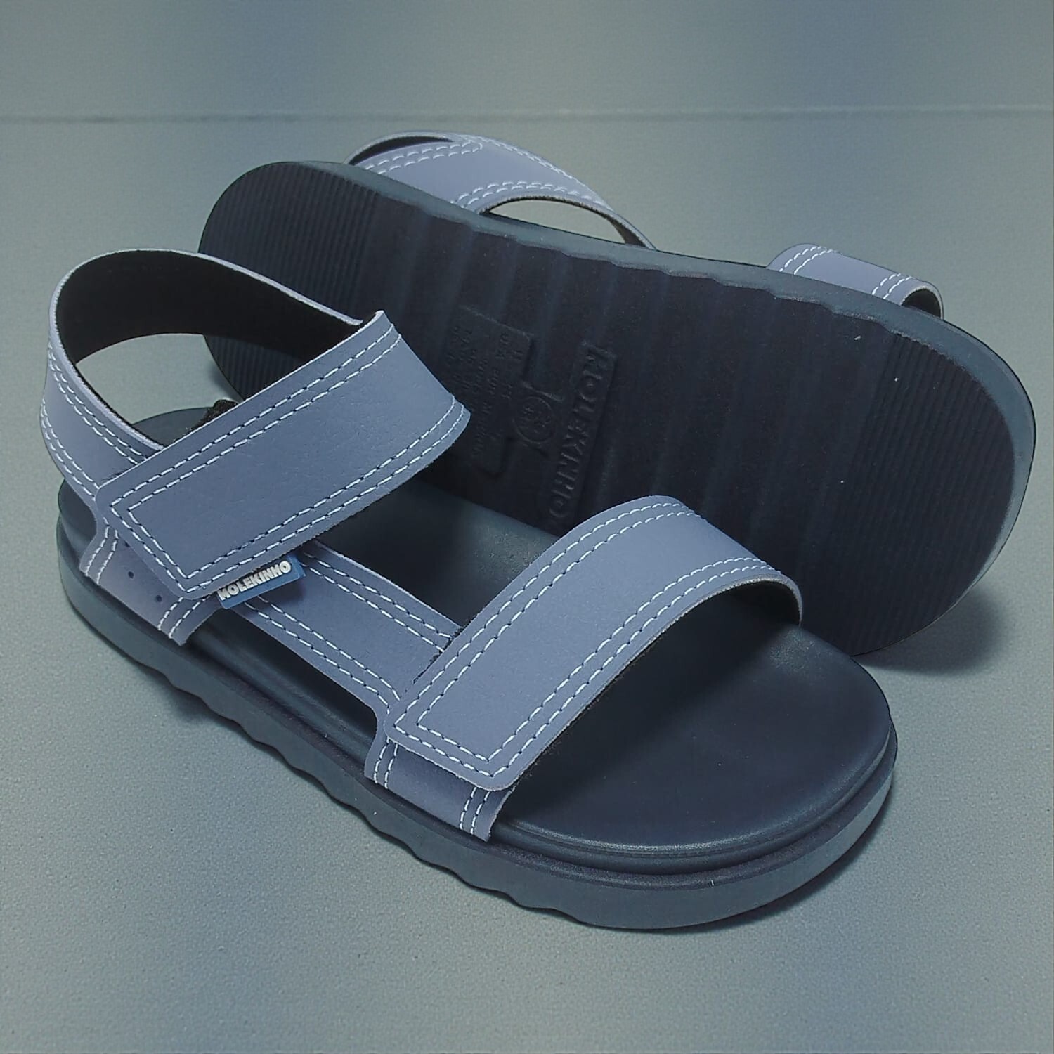 2636.204.13958.8394 22/26 Sandália Infantil Molekinho Azul - Caixa com 8 pares - Atacado 1