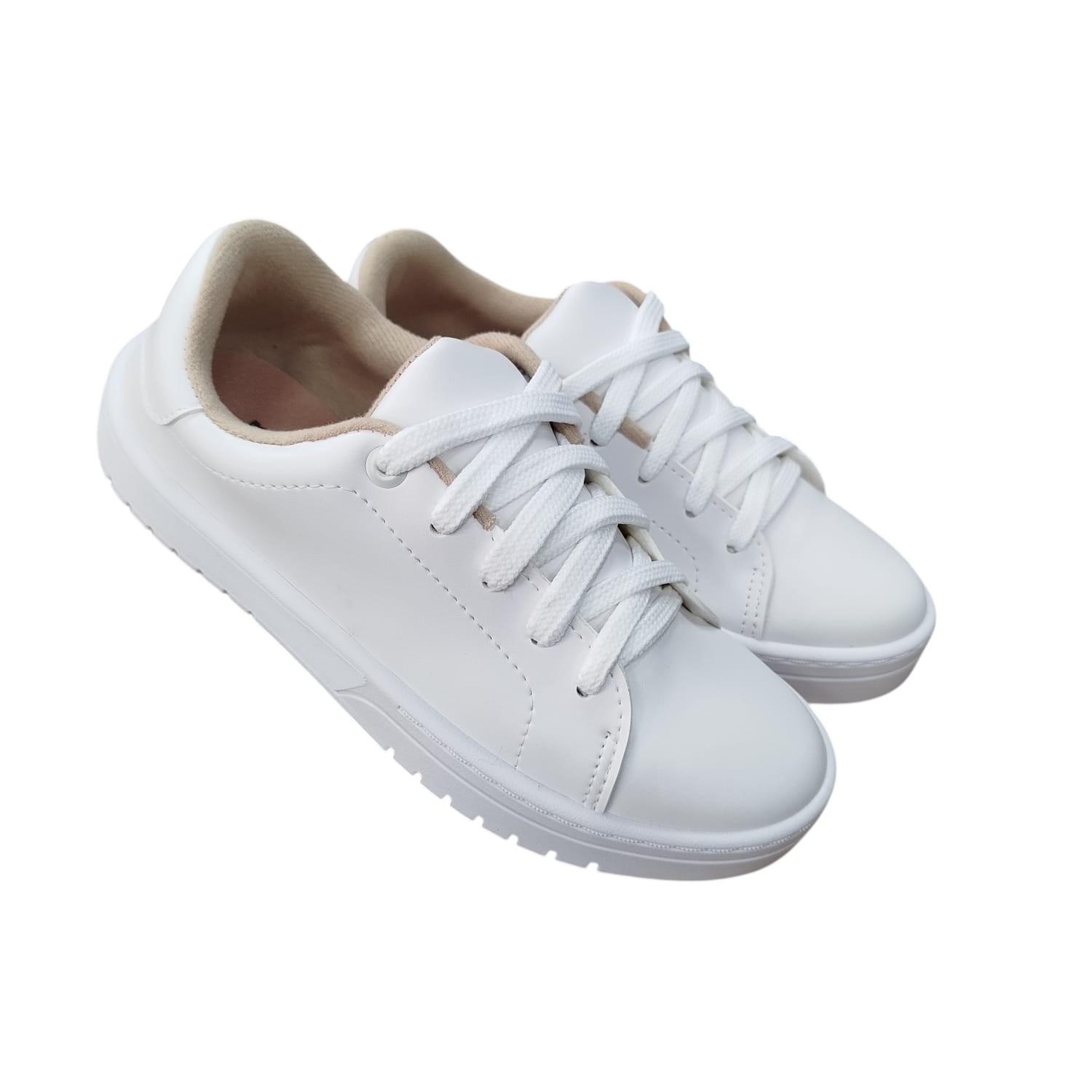 Tênis Feminino Moleca Branco - Caixa com 12 pares - Atacado 3