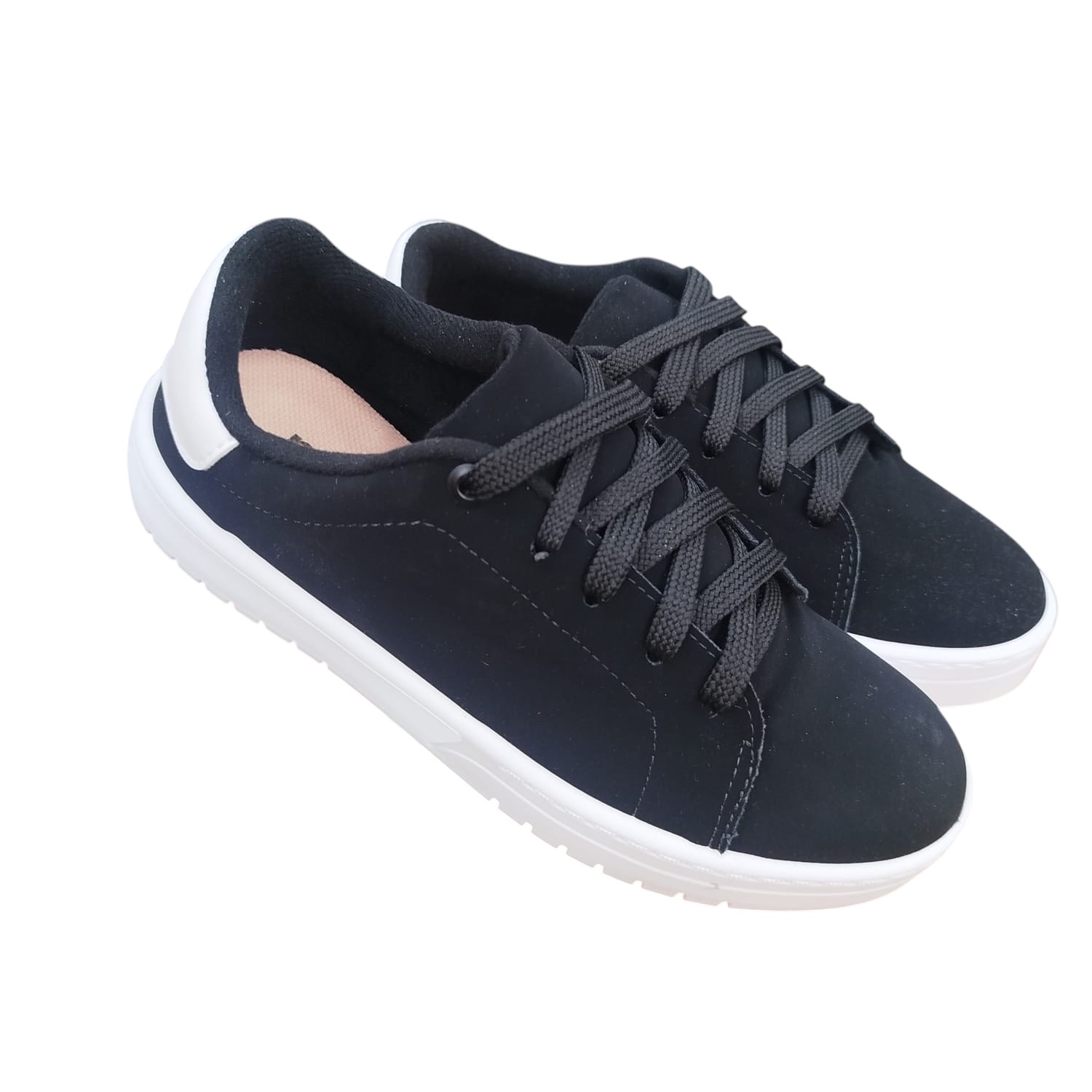 Tênis Feminino Moleca Preto - Caixa com 12 pares - Atacado 2