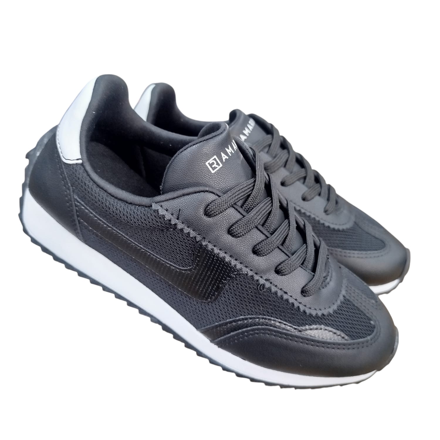 Tênis Feminino Ramarim Preto - Caixa com 9 pares - Atacado 1