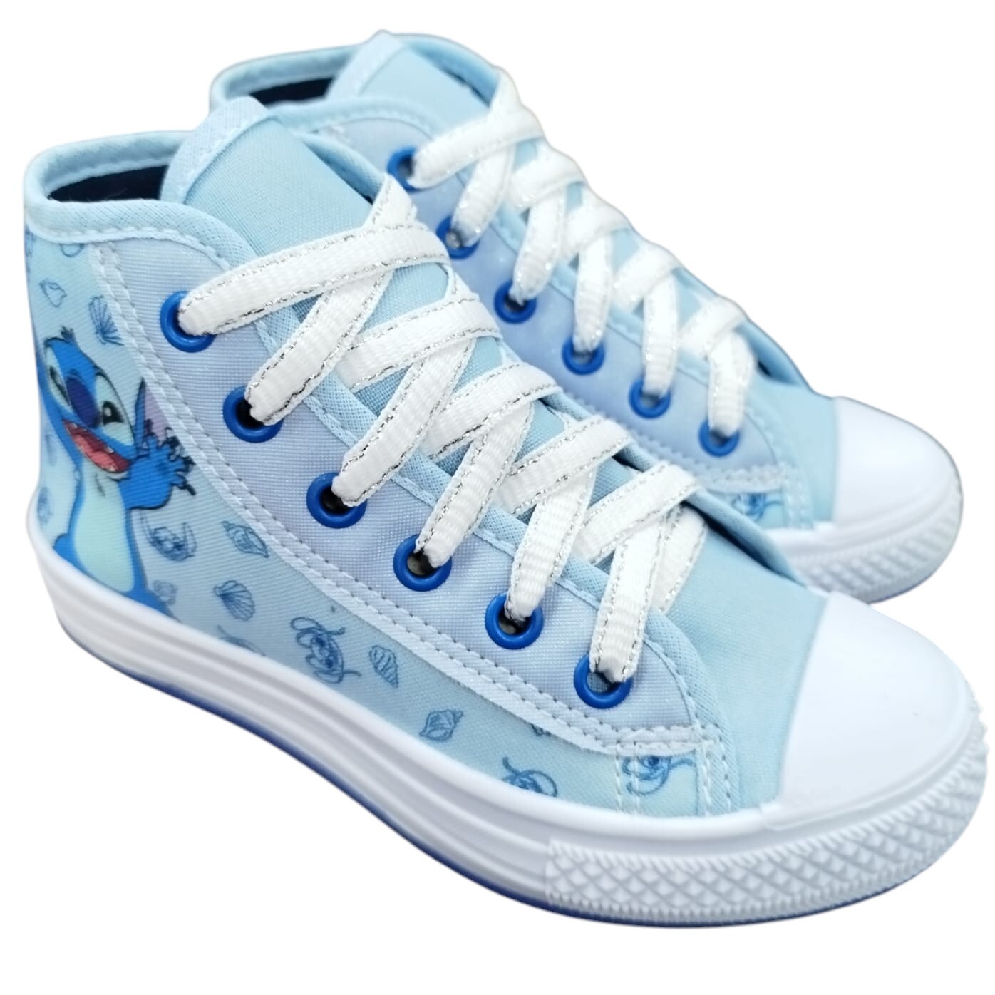 DST01WI 28/33 Tênis Infantil Disney Stitch Azul - Caixa com 6 pares - Atacado 3
