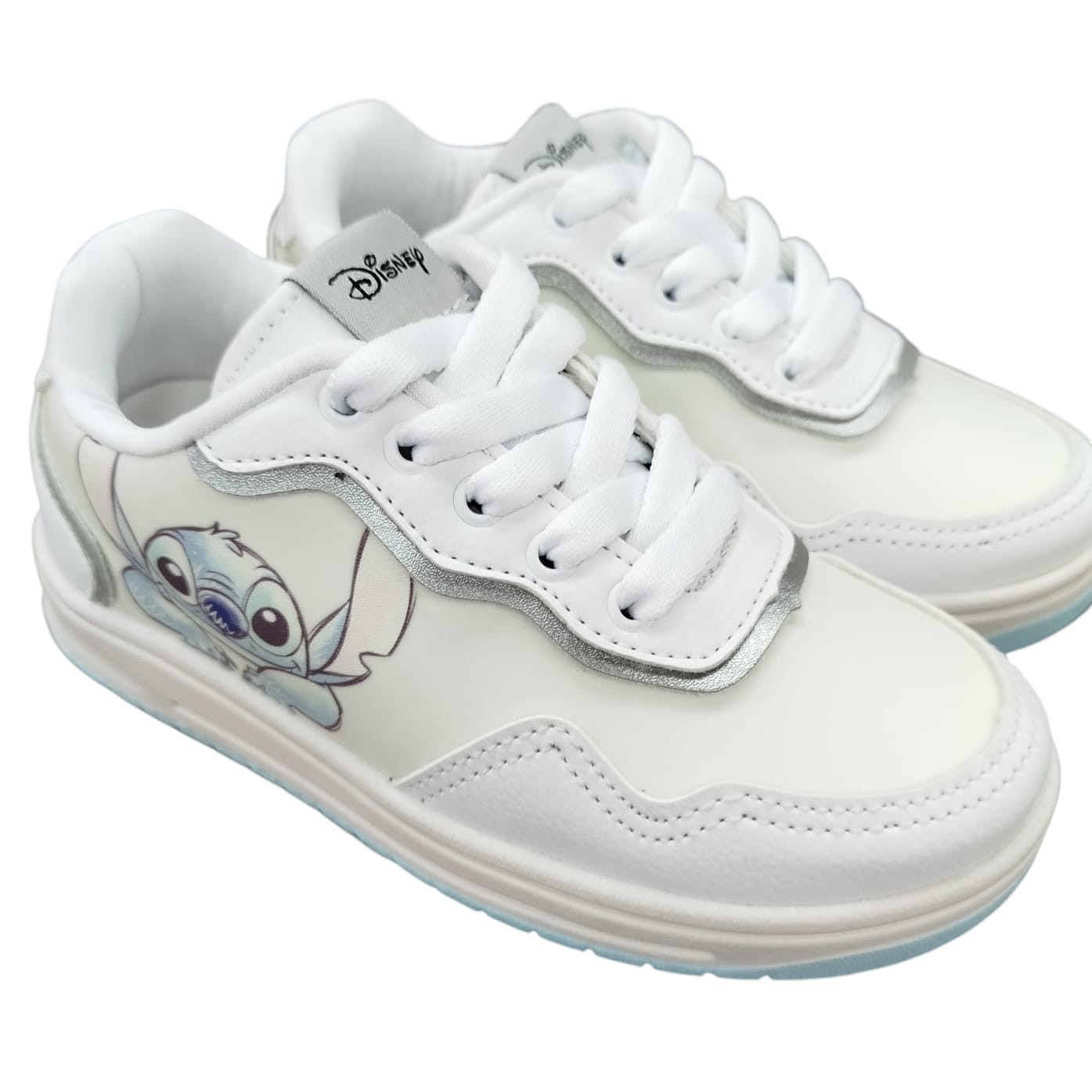 DST06KR.1 30/34 Tênis Infantil Disney Stitch Holográfico - Caixa com 6 pares - Atacado 5