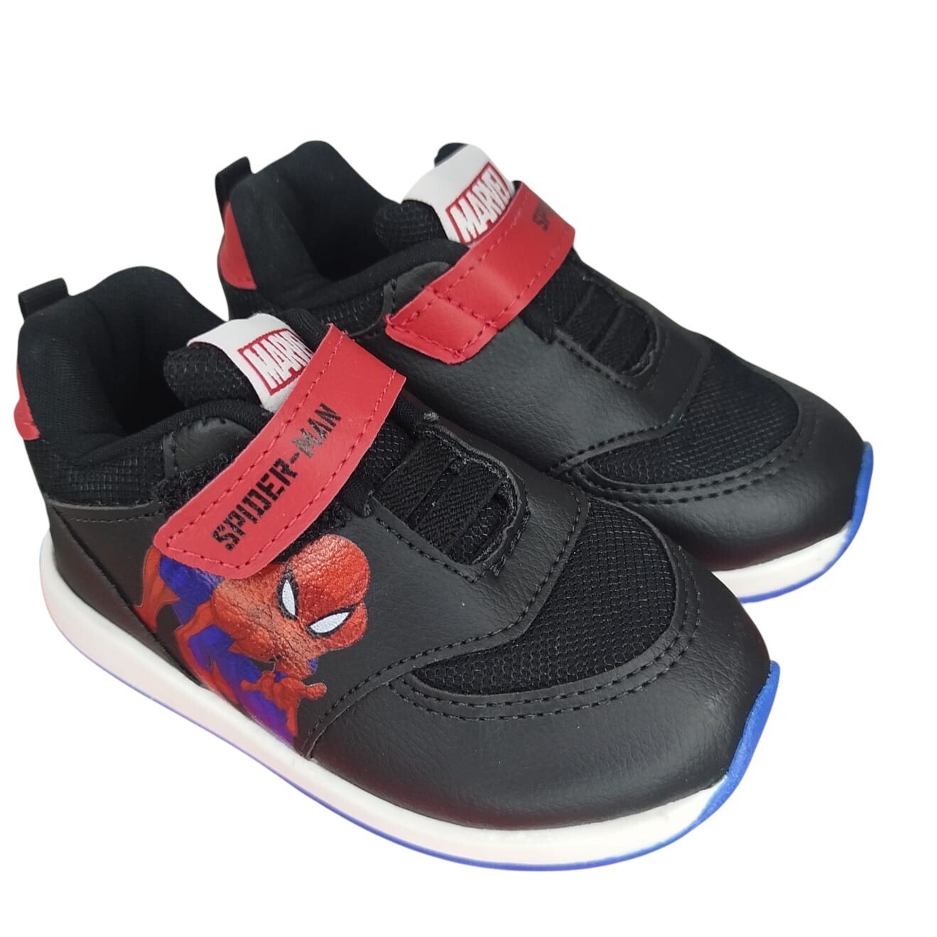 MSP02DY 22/27 Tênis Infantil Marvel Spider-Man Preto - Caixa com 6 pares - Atacado 3