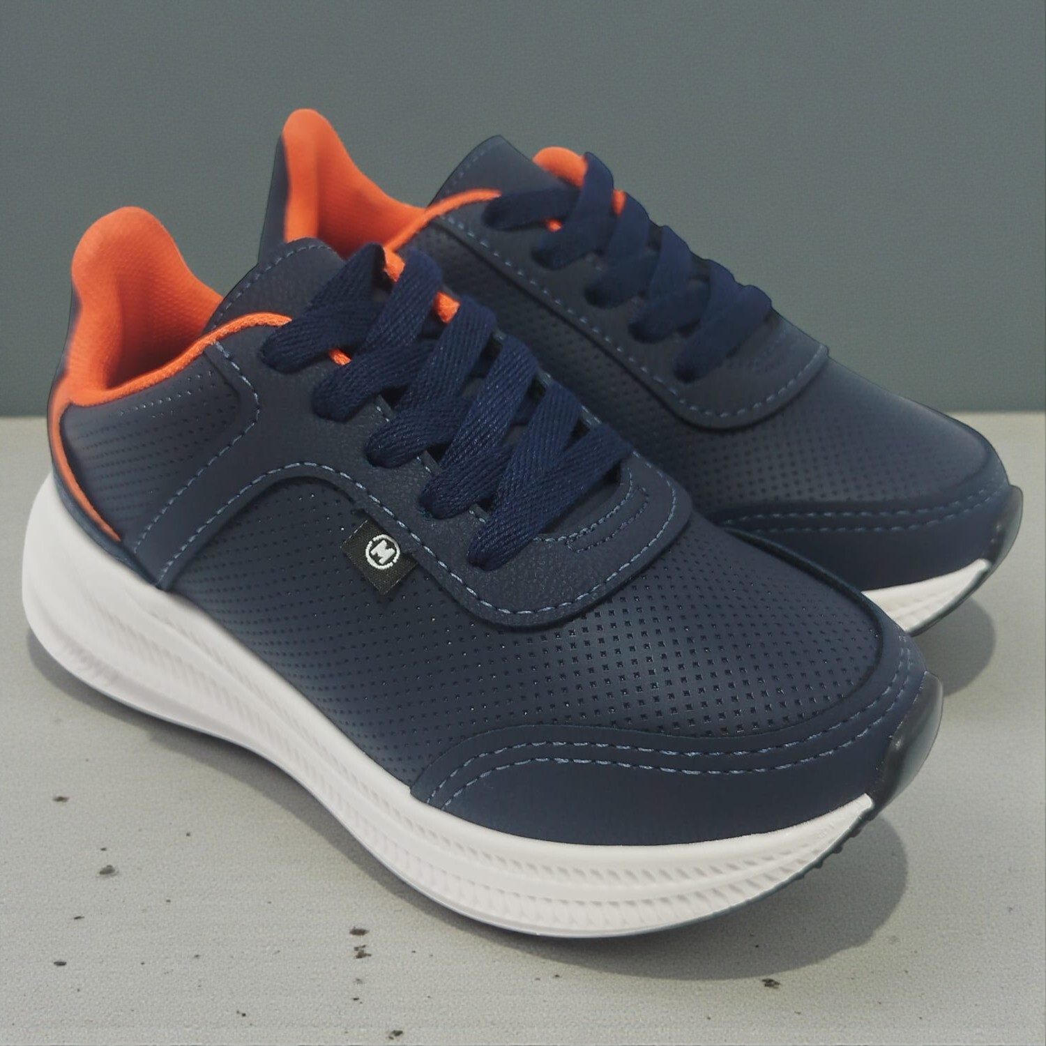 2841.217.28324.82650 27/36 Tênis Infantil Molekinho Marinho - Caixa com 12 pares - Atacado 1