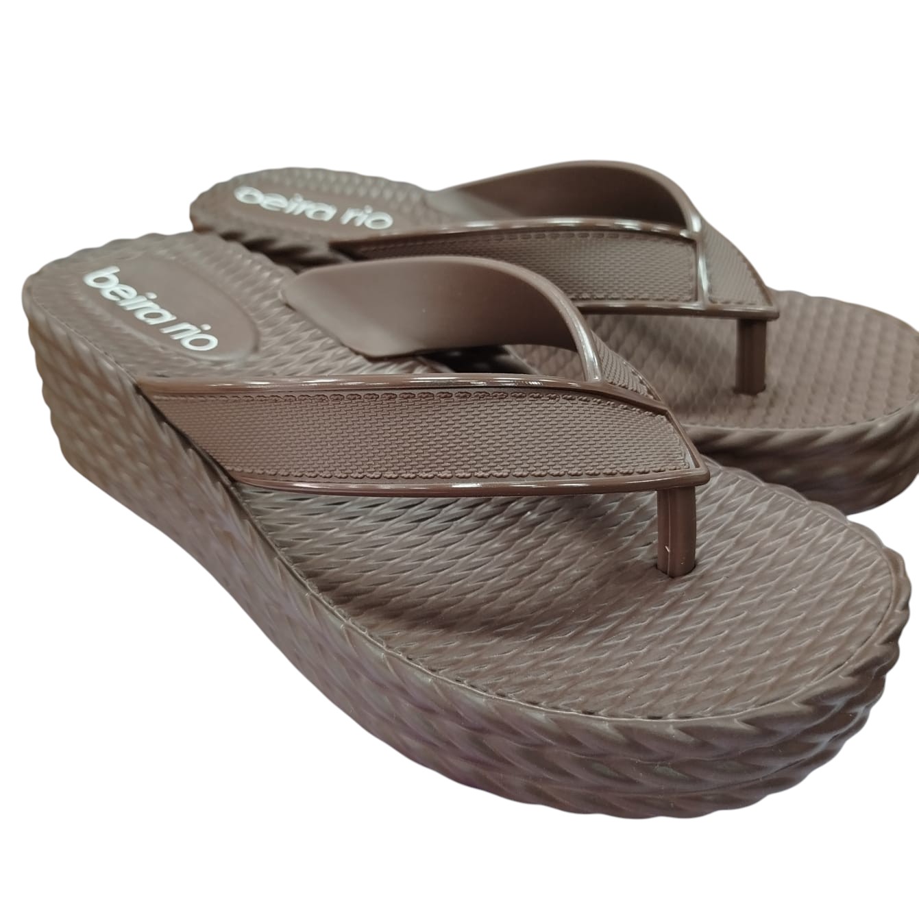 8561.101.22662.101321 35/39 Tamanco Feminino Beira Rio Chocolate - Caixa com 6 pares - Atacado 2