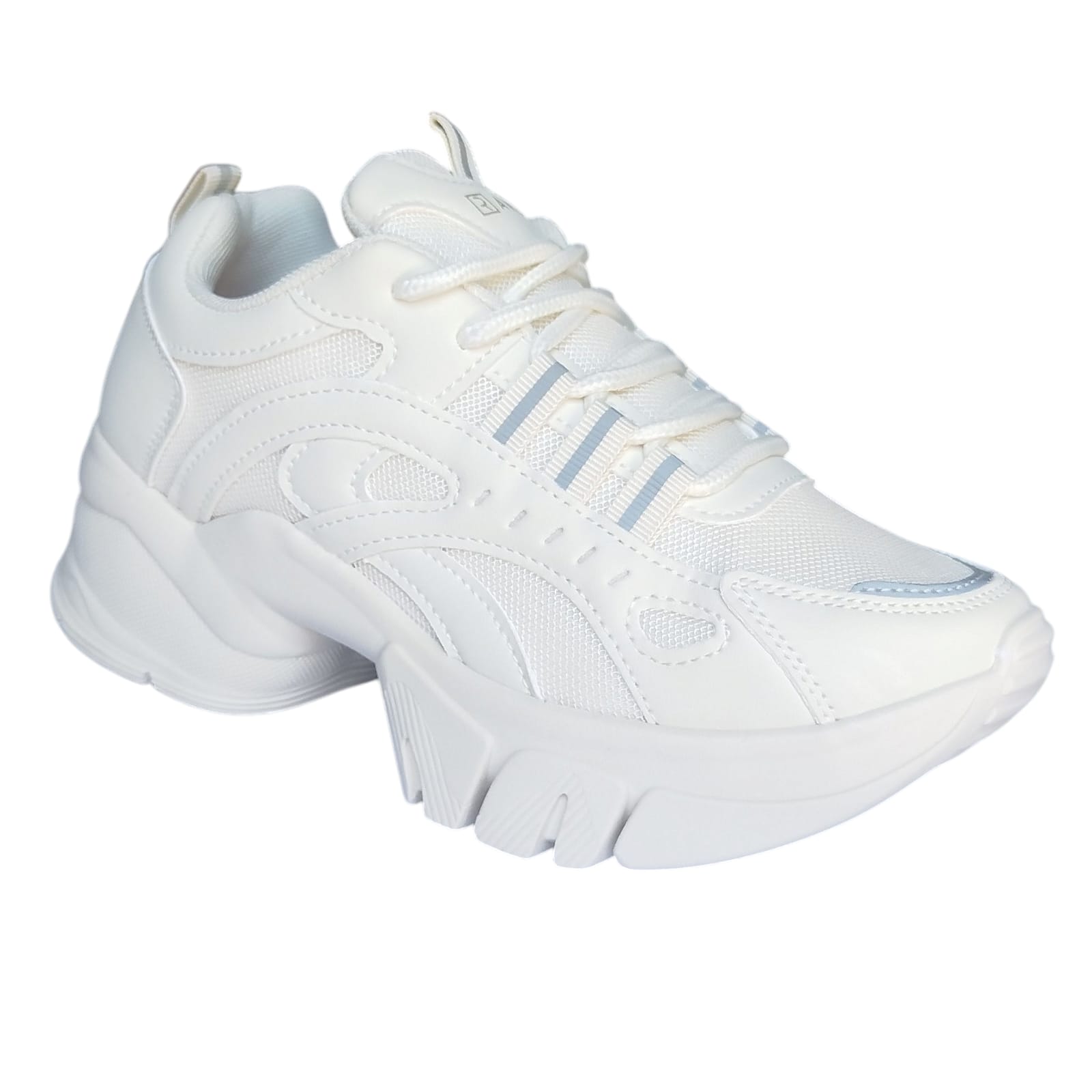 Tênis Ramarim Caixa C/12 (34-39) Cor-Off White/Gelo/Ouro 1