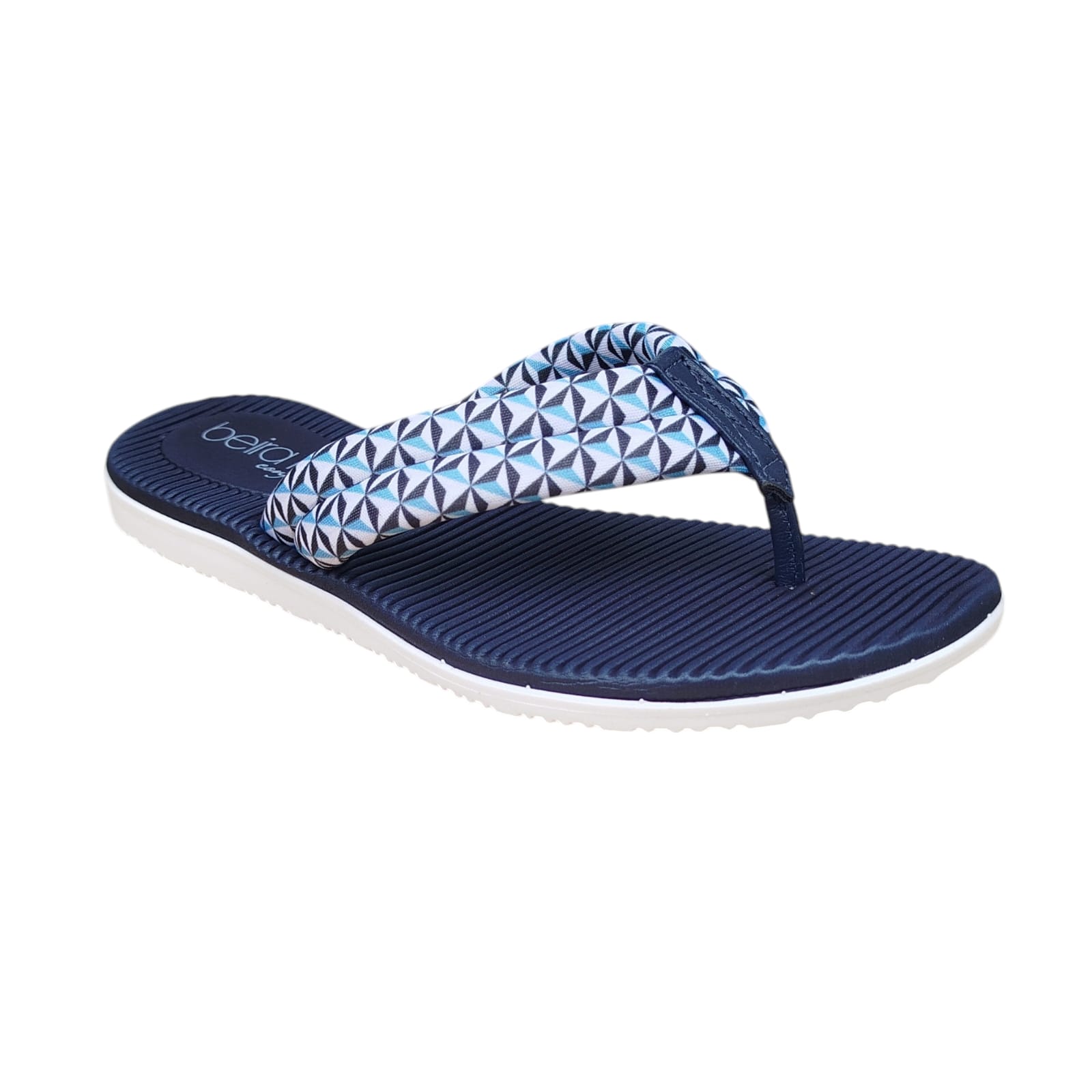 Sandalia Beira Rio Caixa C/12 (34-39) Cor-34024 Multi Marinho/Marinho 1