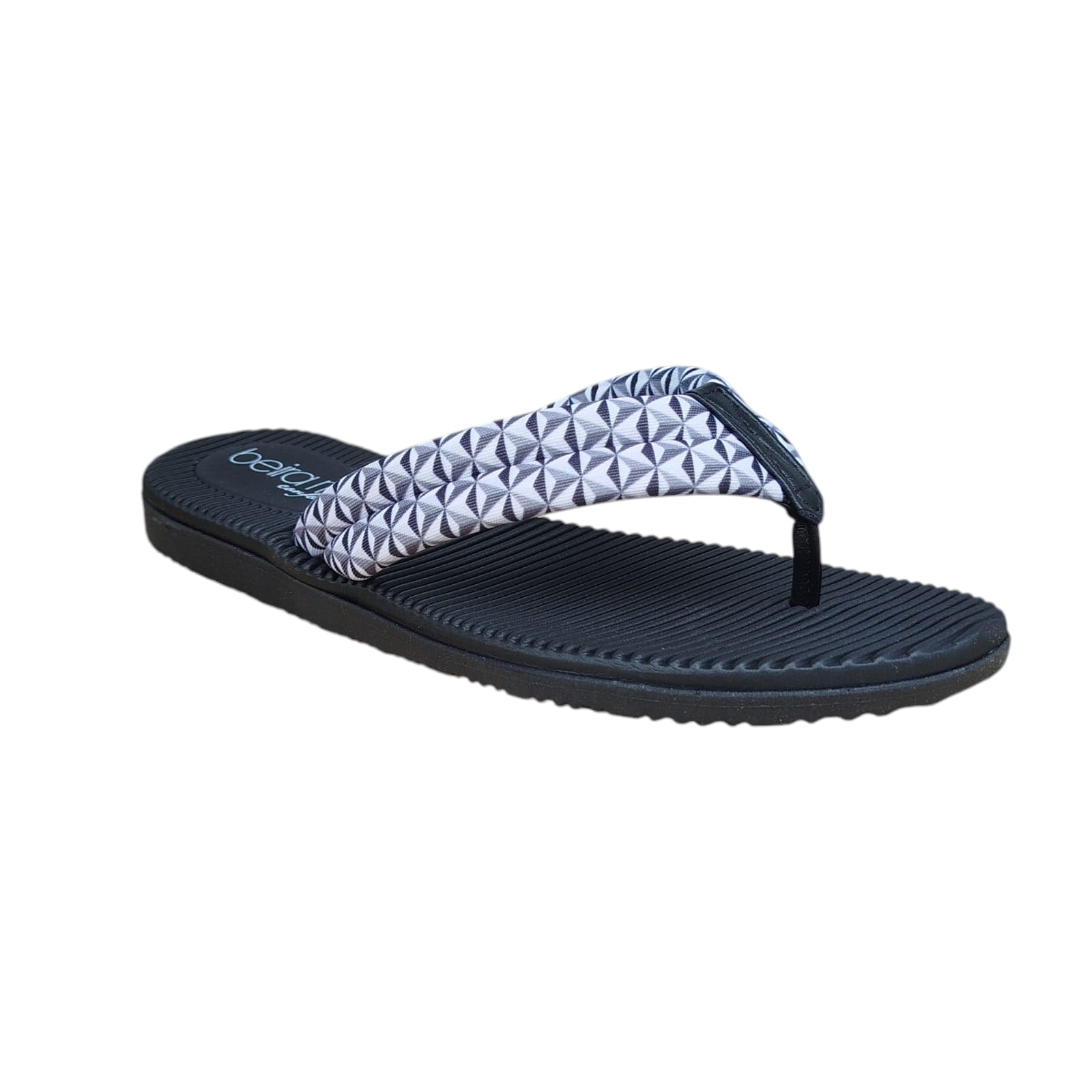 Sandalia Beira Rio Caixa C/12 (34-39) Cor-15760 Multi Preto/Preto 1
