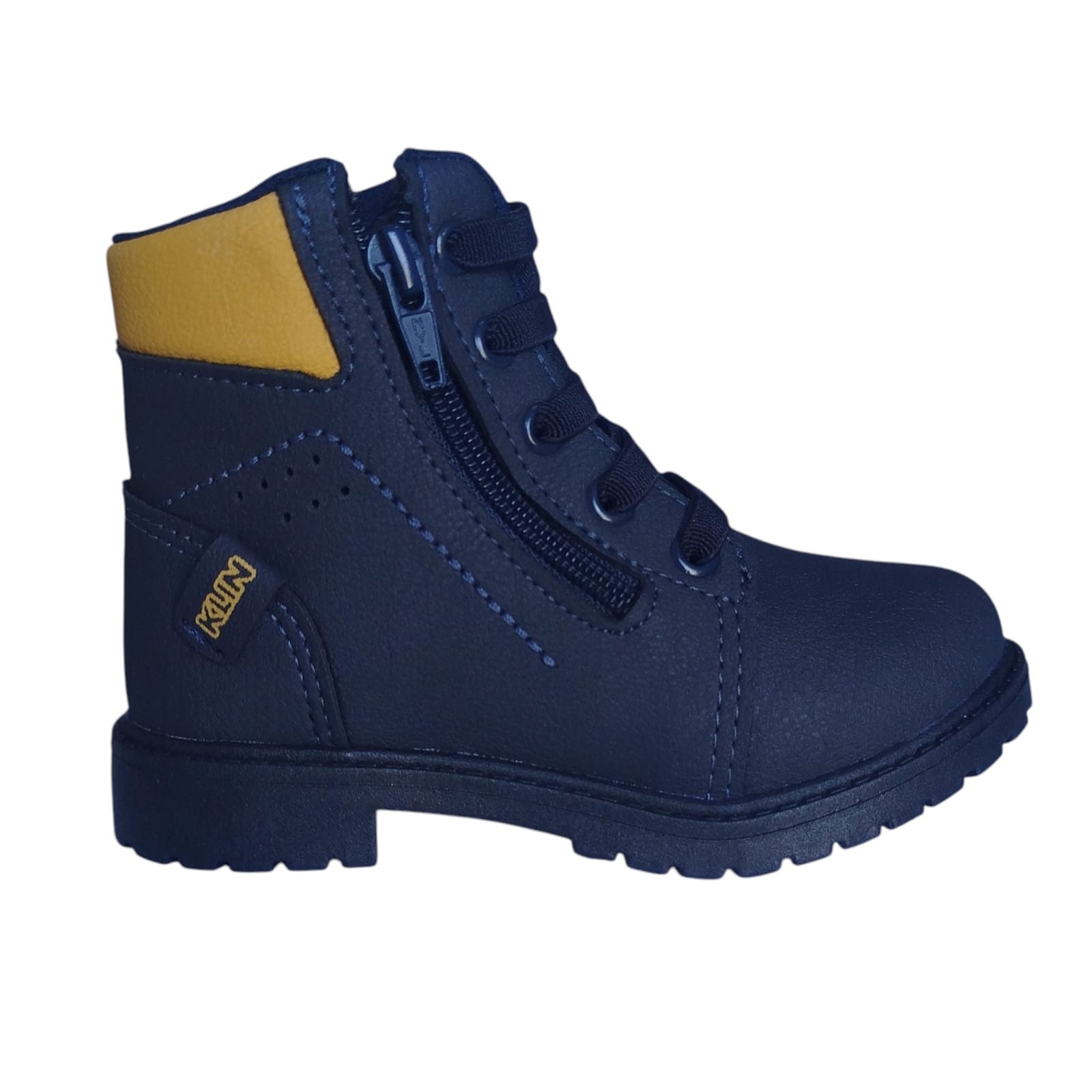 Bota Klin Caixa C/6 (22-27) Rock Mini Coturno MARINHO/MEL/ 14503 1