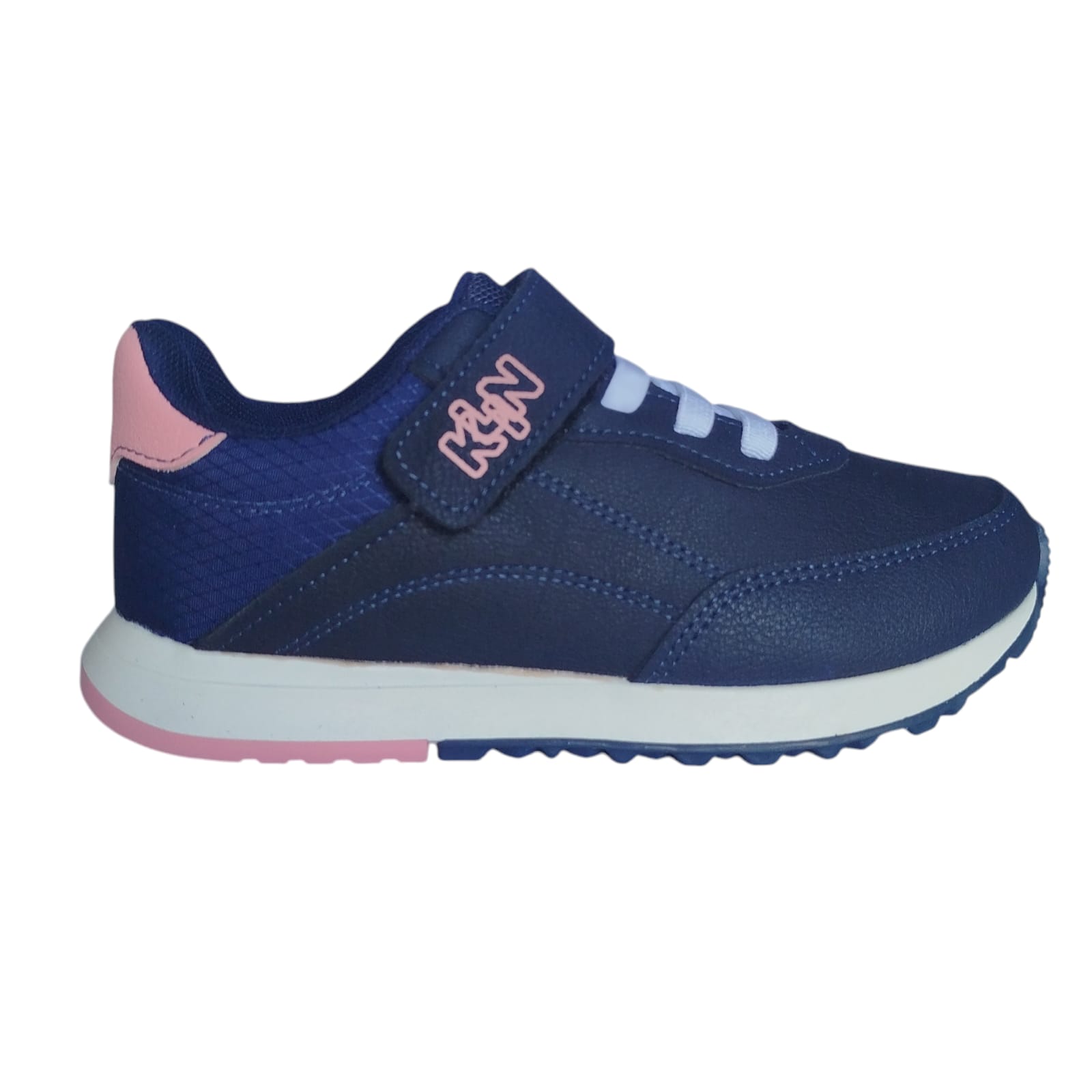 Tênis Klin Caixa C/9 (28-36) Walk kids MARINHO/ROSA DOCE/ 14738 1