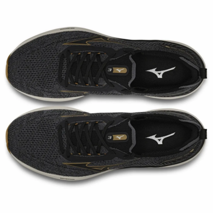 Tênis Mizuno Cool Ride 3 Caixa C/6 (38-43) Cor-Preto/Cinza Mescla 1