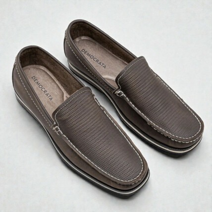 Mocassim Masculino Democrata Easy Ted Smoke 1