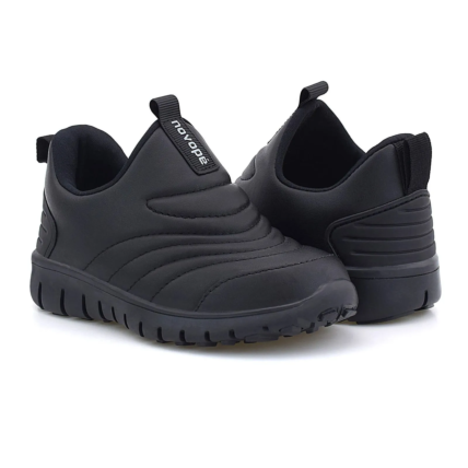 Tênis Infantil Novo Pé Caixa C/6 (21-26) Cor-Preto/Preto 1