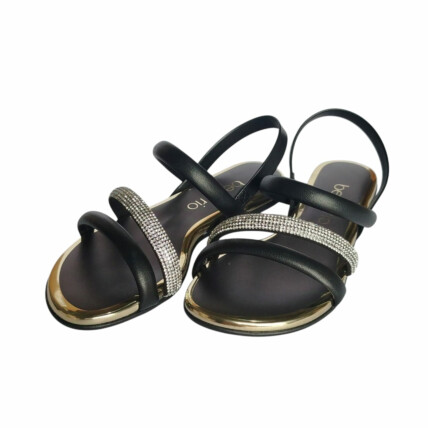 Sandália Beira Rio Caixa C/8 (34-37) 8367.641 Preto 01/Cristal 19026 1