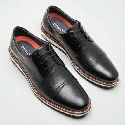 Sapato Masculino Democrata Metropolitan Preto 1
