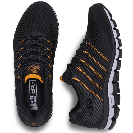 Tênis Olympikus Caixa C/6 (37-42) Dynamic Cor-Preto/Laranja 1