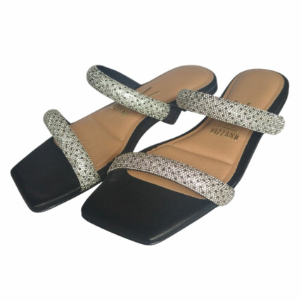 Tamanco Vizzano Caixa C/12 (34-39) 6513.100 Cristal/JH/Preto 98444 1