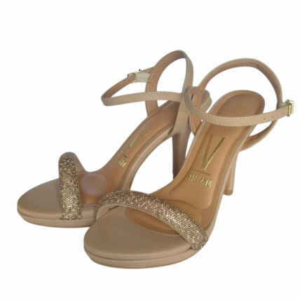 Sandália Feminia Vizzano Dourado - Caixa com 8 pares - Atacado 1