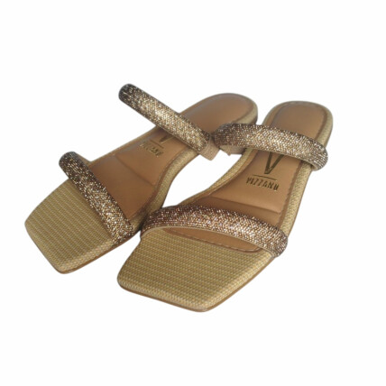Tamanco Vizzano Caixa C/12 (34-39) 6513.200 Dourado-Cristal/Natural 98513 1