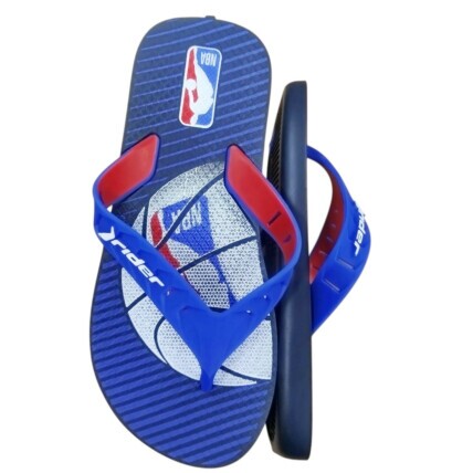 Chinelo Infantil Grendene kids Azul com Vermelho - Caixa com 12 pares - Atacado 2