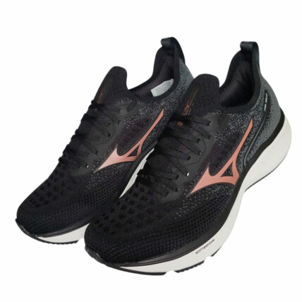 Tênis Feminino Mizuno Preto Rosa - Caixa com 12 pares - Atacado 1